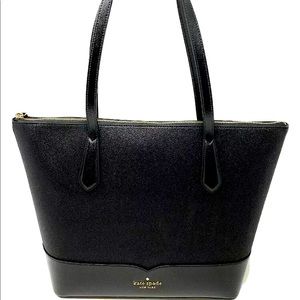 Kate Spade Lola Joeley Large Glitter Tote - Black